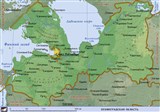 Ленинградская область (географическая карта) (2)