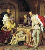 Литовченко Александр Дмитриевич (Иван Грозный показывает сокровища английскому послу Горсею)