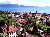 Лозанна (панорама города)