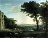 Лоррен Клод (Отец Психеи приносит жертву у храма Аполлона)