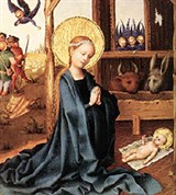 Лохнер Стефан («Поклонение младенцу Иисусу»)