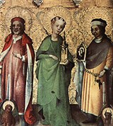 Лохнер Стефан («Святые Марк, Барбара и Лука»)