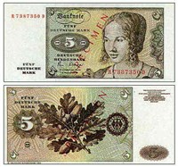 МАРКА НЕМЕЦКАЯ (5). 1980 г