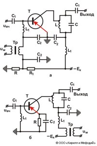МОДУЛЯТОР (амплитудный, схема)