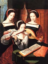 МУЗЫКАЛЬНОЕ ВОСПИТАНИЕ (Музицирующие дамы)