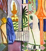 Маке Огюст (В притворе храма)