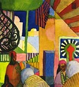 Маке Огюст (На базаре)