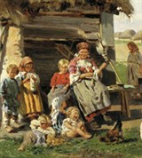 Маковский Владимир Егорович (Крестьянские дети)