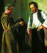 Маковский Владимир Егорович (Художник, продающий старые вещи татарину)