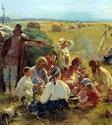 Маковский Константин Егорович (Крестьянский обед во время жатвы)