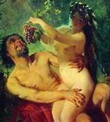 Маковский Константин Егорович (Сатир и нимфа)