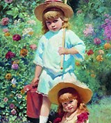 Маковский Константин Егорович (портрет детей художника)