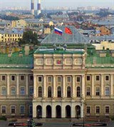 Мариинский дворец (вид с Исаакиевского собора)