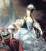 Мария Антуанетта (портрет с глобусом)