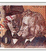 Марка немецкая (1000). 1991 г