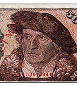 Марка немецкая (50). 1980 г