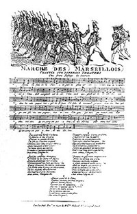 Марсельеза (нотный лист)