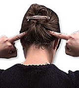 Массаж Шиацу при курсовом лечении мигрени (1-ый день лечения)