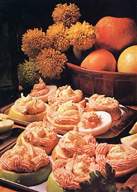 Медальончики из ветчины