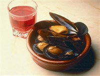 Мидии, запеченные с сыром