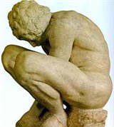 Микеланджело (Скорчившийся мальчик)