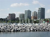 Милуоки (вид на город с озера)