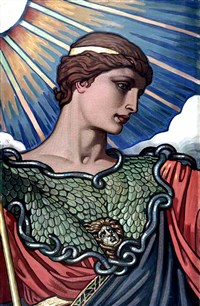 Минерва (Голова Минервы работы И. Веддера)