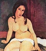 Модильяни Амедео (Сидящая обнаженная)