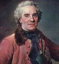 Мориц Саксонский (портрет работы Мориса де ла Тура)