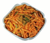 Морковь со свежим укропом