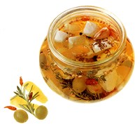 Моццарелла маринованная