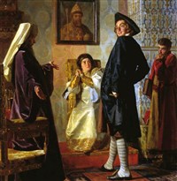 НЕВРЕВ Николай Васильевич (Петр I в иноземном наряде)