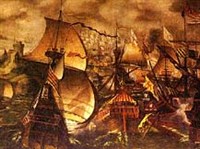 НЕПОБЕДИМАЯ АРМАДА (картина Хильярда)