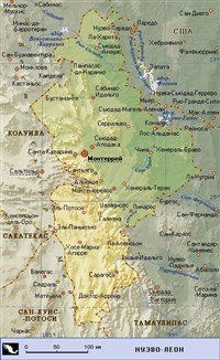 НУЭВО-ЛЕОН (карта)