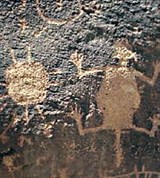 Наскальные изображения («каменная газета»)