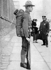 Национальная гвардия (национальный гвардеец США в 1917 году)