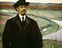 Нестеров Михаил Васильевич (Автопортрет. 1915 год)