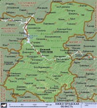 Ст тарасиха нижегородская область карта