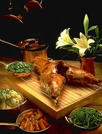 Ножки бараньи жареные