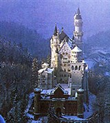 Нойшванштайн (вид в зимний период)