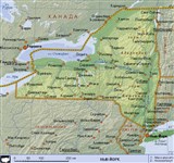 Нью-Йорк (географическая карта)