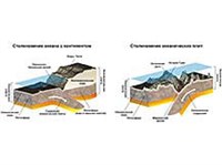 ОКЕАНИЧЕСКИЕ ГЛУБОКОВОДНЫЕ ЖЕЛОБА (образование, схема)