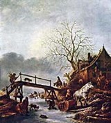 Остаде Исаак (Постоялый двор на замерзшей реке)