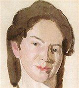 Остроумова-Лебедева Анна Петровна (портрет работы Сомова)