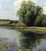 Остроухов Илья Семенович (Речка в полдень)