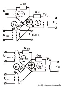 ПАРАМЕТРИЧЕСКИЙ УСИЛИТЕЛЬ (схема)