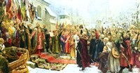 ПЕРЕЯСЛАВСКАЯ РАДА (картина Хмелько)