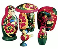 ПОЛХОВ-МАЙДАНСКАЯ РОСПИСЬ (игрушки)