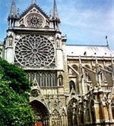 Парижской Богоматери собор (окно-роза)