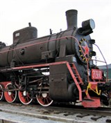 Паровоз (серия Э, вид справа)